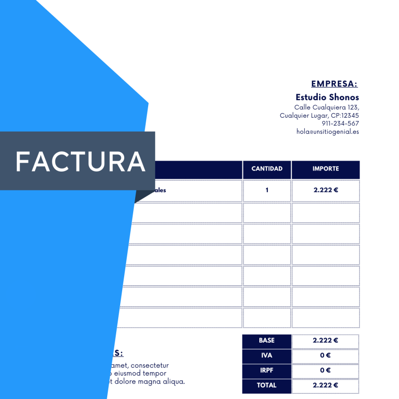 FACTURACION FACTURACION